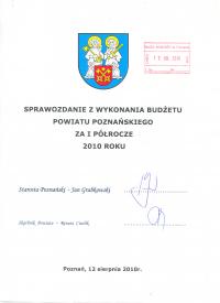 Sprawozdanie archiwum 2010