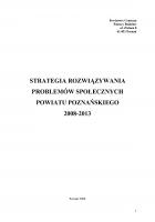 Strategia Rozwiązywnia Problemów Społecznych Powiatu Poznańskiego