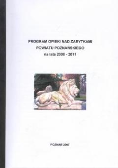 Program Opieki nad Zabytkami Powiatu Poznańskiego