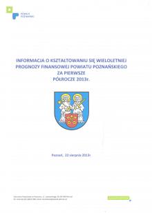 Informacja o kształtowaniu się Wieloletniej Prognozy Finansowej Informacja o kształtowaniu się Wieloletniej Prognozy...