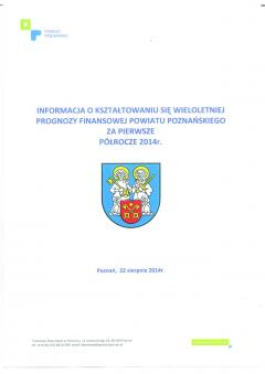 Informacja o kształtowaniu się Wieloletniej Prognozy Finansowej Informacja o kształtowaniu się Wieloletniej Prognozy...