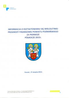 Informacja o kształtowaniu się Wieloletniej Prognozy Finansowej Informacja o kształtowaniu się Wieloletniej Prognozy...