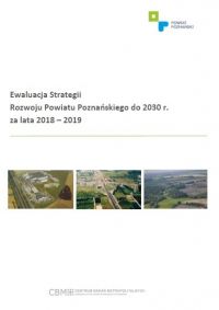 Strona tytułowa - Ewaluacji Strategii za lata 2018-2019