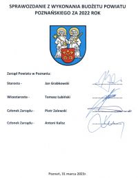 Strona tytułowa opracowania
