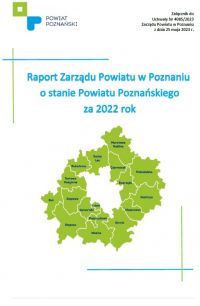Raport o stanie Powiatu Poznańskiego za 2022 rok