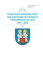 Powiatowy Program Opieki nad Zabytkami dla Powiatu Poznańskiego na lata 2025 - 2028.pdf